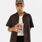 Barry Script Cap - Washed Brown